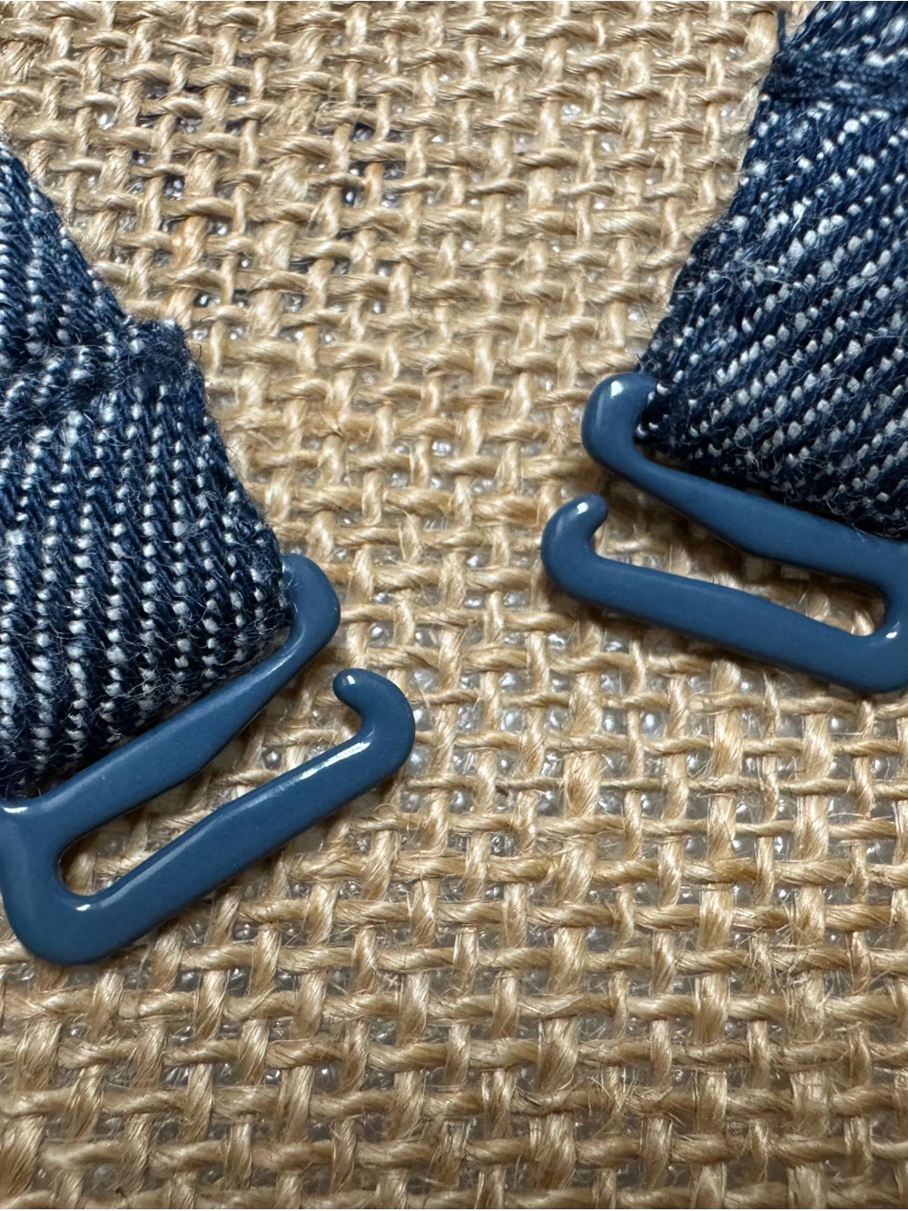 NWOT Soma Adjustable Replacement Bra Straps - Denim / Blue Hardware - Free gift - Picture 5 of 6